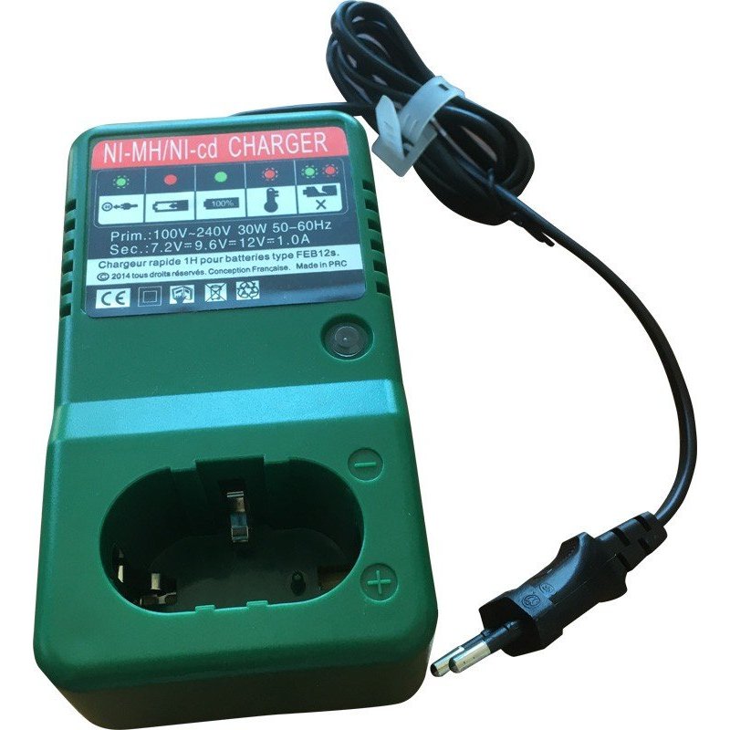 Chargeur pour batteries Ni-Mh du pulvérisateur électrique Ecojet.