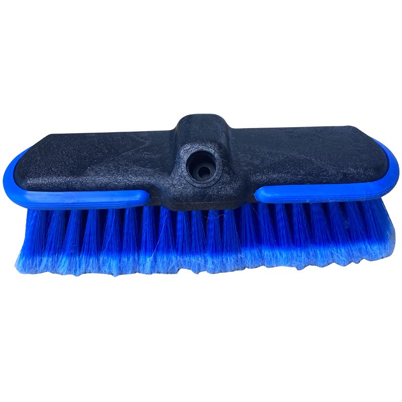 Brosse coton douce 25 cm avec rebords caoutchouc